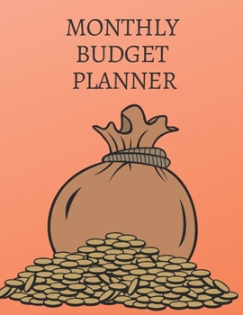 Paperback Monthly Budget Planner: Expense Finance Budget By A Monthly Weekly & Daily Bill Budgeting Planner Book