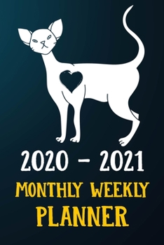 2020 2021 Monthly Weekly Planner: Cornish Rex Kitten Cat 2020 2021 Monthly Weekly Daily Planner Calendar Schedule Organizer Appointment Journal Notebook For Cornish Rex Cat Owners and Kitten Lovers