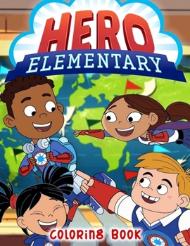 Paperback Hero Elementary Coloring Book