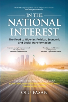 Paperback In The National Interest [Large Print] Book