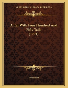 Paperback A Cat With Four Hundred And Fifty Tails (1791) Book
