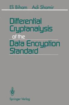 Hardcover Differential Cryptanalysis of the Data Encryption Standard Book