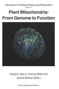 Hardcover Plant Mitochondria: From Genome to Function Book