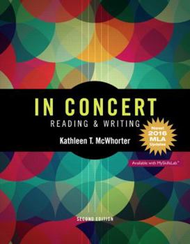 Paperback In Concert: An Integrated Approach to Reading and Writing, MLA Update (2nd Edition) Book