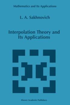 Paperback Interpolation Theory and Its Applications Book