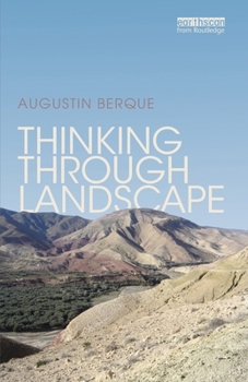 Paperback Thinking Through Landscape Book