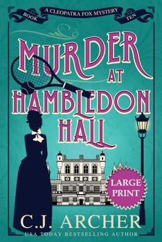 Paperback Murder at Hambledon Hall: Large Print [Large Print] Book