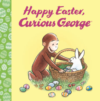 Library Binding Happy Easter, Curious George Book