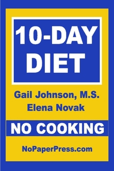 Paperback 10-Day No-Cooking Diet Book