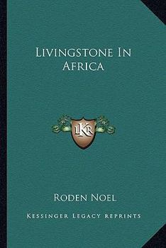 Paperback Livingstone In Africa Book