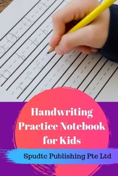 Paperback Handwriting Practice Notebook for Kids Book