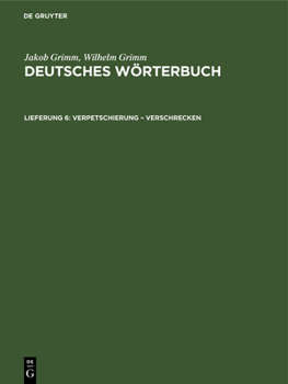 Hardcover Verpetschierung - Verschrecken [German] Book