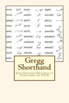 Paperback Gregg Shorthand Book