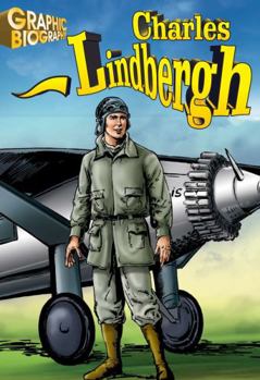 Paperback Charles Lindbergh Graphic Biography Book