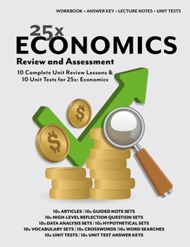 25x: Economics Review & Assessment: Unit Reviews and Tests for 25x: Economics (25x Social Studies)