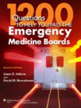 Paperback 1200 Questions to Help You Pass the Emergency Medicine Boards Book