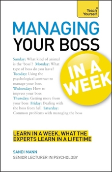 Paperback Managing Your Boss in a Week Book