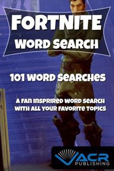 Paperback Fortnite Word Search: 101 Word Searches Book