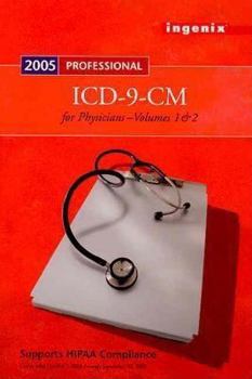 Paperback ICD-9-CM Professional for Physicians, Volumes 1 and 2, 2005 Compact, International Classification of Diseases, Book