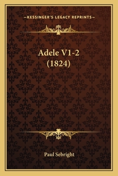 Paperback Adele V1-2 (1824) Book