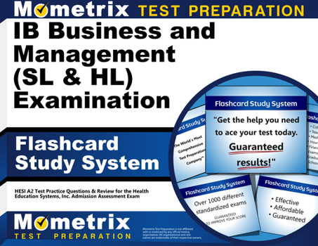 Misc. IB Business and Management (SL and Hl) Examination Flashcard Study System: IB Test Practice Questions & Review for the International Baccalaureate Dip Book