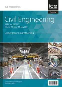 Paperback Underground Construction: Civil Engineering Special Issue Book