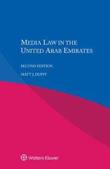 Paperback Media Law in the United Arab Emirates Book