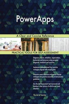 Paperback PowerApps A Clear and Concise Reference Book