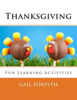 Paperback Thanksgiving: Fun Learning Activities Book