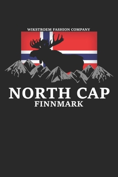 Paperback Wikstroem - Notes: Norway North Cap Finnmark Moose - Notebook 6x9 dot grid Book