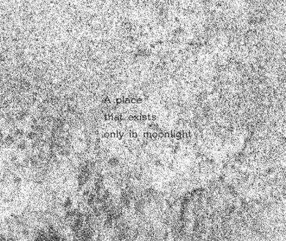 Hardcover Katie Paterson: A Place That Only Exists in Moonlight: Printed with Cosmic Dust Book