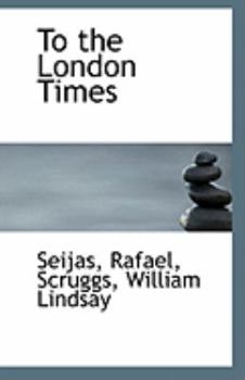 Paperback To the London Times Book
