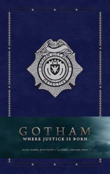 Hardcover Gotham Hardcover Ruled Journal Book