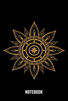 Notebook: Sunflower Notebook Blank Line Hippie Journal Lined with Lines 6x9 120 Pages Checklist Record Book Flowers Peace Cute Take Notes Planner Paper Christmas Gift for Sunflower Hippies Women Girls