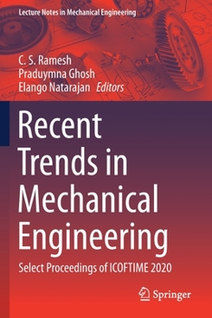 Paperback Recent Trends in Mechanical Engineering: Select Proceedings of Icoftime 2020 Book