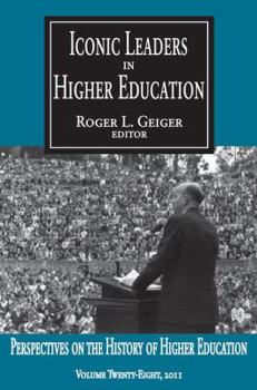 Paperback Iconic Leaders in Higher Education Book