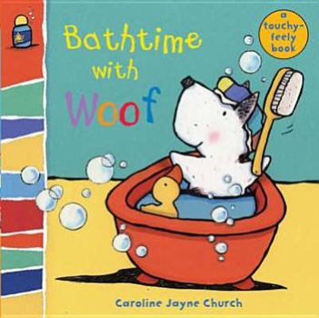 Hardcover Bathtime with Woof Book