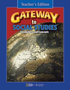 Paperback GATEWAY TO SOCIAL STUDIES TEACHER'S Edition Book