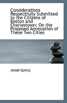 Paperback Considerations Respectfully Submitted to the Citizens of Boston and Charlestown: On the Proposed Ann Book
