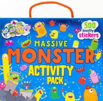 Paperback Massive Monster Activity Pack: With 4 Books and 500 Beastly Stickers Book