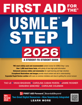 Paperback First Aid for the USMLE Step 1 2026 Book