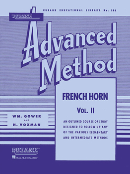 Paperback Rubank Advanced Method - French Horn in F or E-Flat, Vol. 2 Book