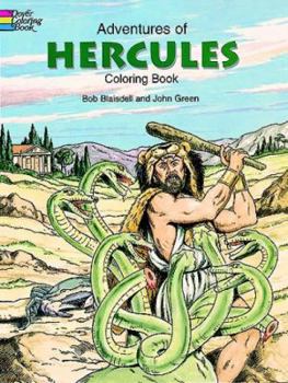 Paperback Adventures of Hercules Coloring Book