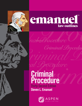Paperback Emanuel Law Outlines for Criminal Procedure Book