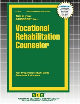 Paperback Vocational Rehabilitation Counselor Book