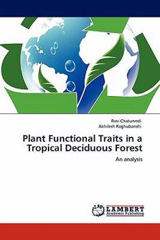 Paperback Plant Functional Traits in a Tropical Deciduous Forest Book