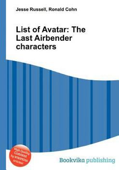Paperback List of Avatar: The Last Airbender Characters Book