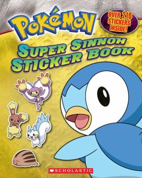 Paperback Pokemon: Super Sinnoh Sticker Book
