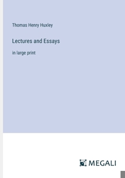 Paperback Lectures and Essays: in large print Book