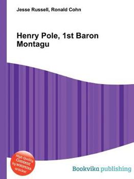 Paperback Henry Pole, 1st Baron Montagu Book